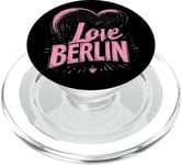 Coeur rose I Love Berlin PopSockets PopGrip pour MagSafe