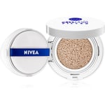 Nivea Hyaluron Cellular Filler Cushion Pude foundation 3-i-1 Skygge 02 Medium 15 g