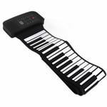 Rollup Piano Silicone 88 Keys Roll Up Piano Keyboards Hand Roll Piano Educat LSO