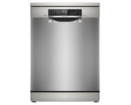 Bosch SMS6TCI01G 60cm Silver Inox Series 6 Freestanding Dishwasher