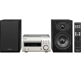 DENON DM-41DAB Wireless Traditional Hi-Fi System - Premium Silver, Silver/Grey