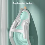 (Green)Baby Bath Support Board Toddler Bath Holder Soft TPE PP Foldable Newborn