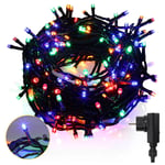 Guirlande lumineuse led 20m 200 LEDs Décoration de Noël – Décoration pour Mariage, Noël, Intérieur et Extérieur Multicolore - Swanew