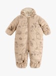 Lindex Baby Padded Snowsuit, Beige