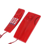 Mini Wall Mounted Landline Wired Home Office Fixed Telephone No Battery Set