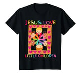 Youth Jesus Love Little Children Christian Easter Celebration T-Shirt