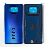 Cache Batterie Xiaomi Poco X 3 - Bleu