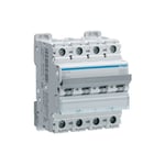 Hager - Disjoncteur 4 Pôles 6-10kA courbe c 16A 4 modules NFN416