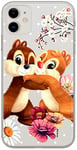 ERT GROUP mobile phone case for Samsung A13 4G original and officially Licensed Disney pattern Chip & Dale 003 optimally adapted to the shape of the mobile phone, partially transparent