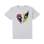 Deadpool & Wolverine Charm Unisex T-Shirt - White - 4XL