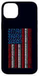 Coque pour iPhone 14 Plus Clavier électrique drapeau américain 4 juillet pour homme et femme