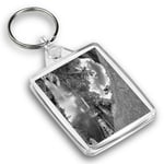 IP02 Passport Keyring BW - Hamilton Pool Sinkhole Texas USA  #37083