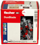 fischer - Cheville bi-matière et autoforeuse DuoBlade/Boîte de 40