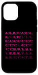 Coque pour iPhone 12/12 Pro Lettres cyrilliques de l'alphabet russe bukwiza russkaja futbolka