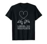 Funny Gamers Level 16 Complete 16th Wedding Anniversary T-Shirt