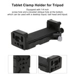 Adjustable Tablet Tripod Mount Adapter Mini Alloy Tablet Clip Stand With Part