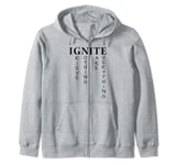 I Grieve Nothing I Take Everything | Ignite Shatter Me Zip Hoodie