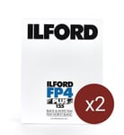 ILFORD Plan Film FP4+ 4x5 Inch 25 Films - Lot de 2