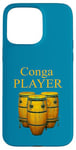 Coque pour iPhone 15 Pro Max Instrument de musique à percussion Conga