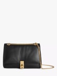 John Lewis Puffy Lamb Leather Flapover Cross Body Bag