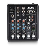 Alto TrueMix 500 - Mixeur audio 5 en un avec entrée micro XLR et interface audio USB pour podcasts, concerts, streams, enregistrement, DJ. Mac et PC