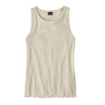 Patagonia Womens Rib Knit Tank (Vit (BIRCH WHITE) Large)