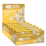 10 X Optimum Nutrition Protein Bar 65 G Marshmallow Crunch