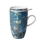 Goebel Vincent van Gogh Vincent van Gogh Tasse à thé avec couvercle et passoire Bleu Amandier