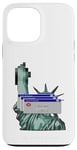 iPhone 13 Pro Max Cool New York City NYC Statue of Liberty USA Flag Design Case