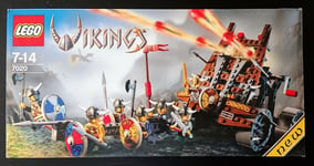 LEGO Vikings Army Of Vikings With Heavy Artillery Wagon 7020 In 2006 New Retired