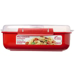 Sistema Rectangle Microwave Container | 1.25 L | Food Container with Steam Re...