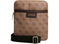 Guess, Vezzola, Textile Crossbody Bag, Brown, 19 X 24 X 2Cm, For Men For Men