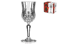 Lot Rcr 6 Coupes Verre Opera Eau CL 23