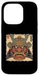 iPhone 14 Pro Oni Yokai Devil Mask Japanese Art Samurai Ukiyo-e Case