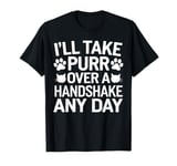 Anti Human Pro Cat Lover Kitty Meow Cat Owner T-Shirt