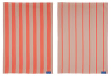 Mette Ditmer - STRIPES tea towel, 2-pack - Latte