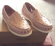 Sperry Top-Sider Women's A/O 2-Eye Float Boat Shoe - Blush - UK 7.5