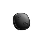 Tile by Life360 Sticker (2024) - Small Bluetooth Tracker, Remote Finder and Item Locator for Bikes, Glasses and More, Both iOS and Android Compatible, Phone Finder, Pack of 1 (Black)