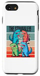 Coque pour iPhone SE (2020) / 7 / 8 Les dinosaures luttent humour petits bras dinosaures