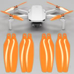 Master Airscrew STEALTH Prop Set x4 Orange - DJI Mini 2 / SE RC Drone