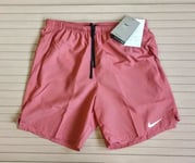 Nike Dri-Fit Challenger 7" Running Sport Shorts Adobe Brief Lined Mens XL New