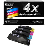 4x Eurotone per Cartridge for Kyocera Taskalfa 552-ci 500-ci 400-ci