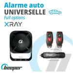 Beeper - Alarme auto universelle XR5 Option - Sans module anti-soulèvement