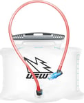 USWE 1,5 L Compact Lumbar Hydration Bladder / With Plug-N-Play Coupling Transparent, 1.5 L