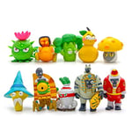 MIAOGOU Plants Vs Zombies Toys 10pcs/lot PVZ Plants vs Zombies 2 It's About Time PVC Action Figures Toys PVZ Plant and Zombies Figure Collection Model Toy