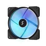 Fractal Design Aspect 14 RGB 140 mm PWM Wide 500-1700 RPM Range Black Frame Computer Fan