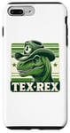 Coque pour iPhone 7 Plus/8 Plus Texas T-Rex Dino, Tex Rex, citations amusantes du Texas