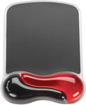 Kensington Mouse Mat with Wrist Support - Ergonomic Duo Gel mouse mat, with and