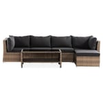 Loungegrupp Comfort Garden Wisconsin Divansoffa 5-sits