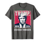 Vintage TRUMP LEGENDARY COMEBACK Epic We Won The Greatest T-Shirt